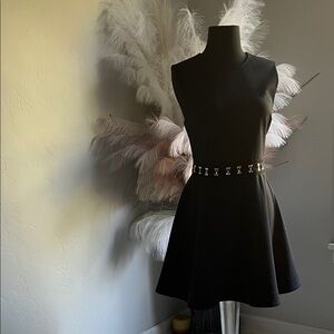 Elegant Black Mini Dress